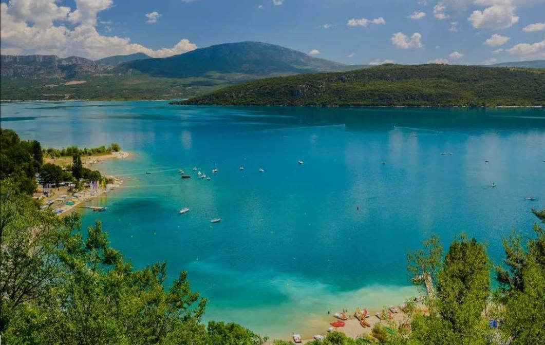 Camping, Mobil Home Equipe Proche Du Lac De Sainte Croix Et Des Gorges Du Verdon Esterno foto